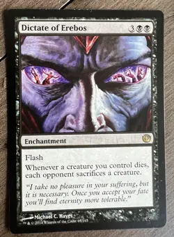 MTG Dictate of Erebos Journey into Nyx 65/165 Regular Rare - Image 1