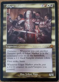 MTG - Edgar Markov Retro Frame - Innistrad Remastered (428) NM - Image 2