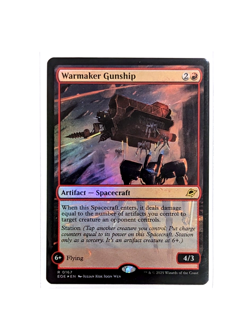 Warmaker Gunship R 0167 FOIL MTG Edge Of Eternities EOE EN NM/M - Image 1