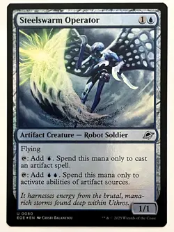 Steelswarm Operator | MTG | LP Foil - Image 1
