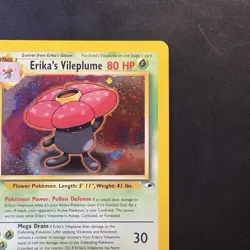 Pokemon Vintage Holo Erika's Vileplume 005/132 Gym Heroes Wotc 2000 - Image 3