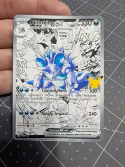 Manga Nidoking Custom Pokemon Tcg - Image 1
