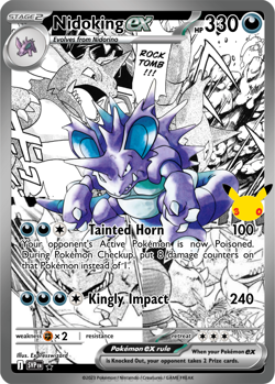 Manga Nidoking Custom Pokemon Tcg - Image 2