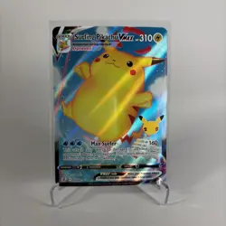 Pokemon TCG Celebrations Surfing Pikachu V 008/025 VMAX 009/025 Holo Lot 2 - Image 4