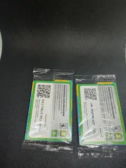 N's Zekrom 031 Ascended Heroes Promo Pokemon Center Stamped SEALED + Normal (2) - Image 2