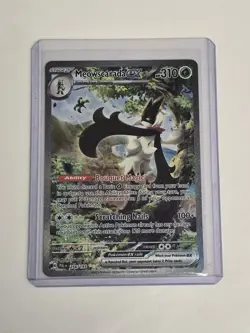 2023 POKEMON PAL EN-PALDEA EVOLVED #256 MEOWSCARADA EX MINT - Image 1
