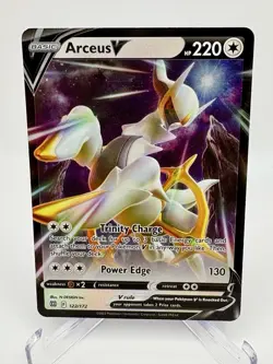 Arceus V 122/172 Pokemon Swsh09: Brilliant Stars Ultra Rare Holo - Image 1