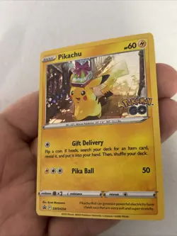 Pikachu SWSH234 Cosmos Holo Promo SWSH Black Star Pokemon Birthday Gift - Image 2