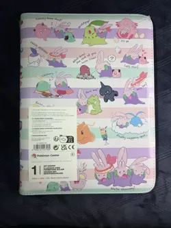 Sealed Pokemon Center We're Goomy Zip Binder 360 Card 9 Pocket Pokemon TCG - Image 1