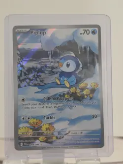 Pokemon Piplup 98 IR - Phantasmal Flames - NM / Pack Fresh - Image 2