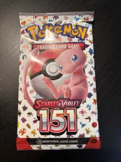 22.8g! HEAVY Pokemon TCG Scarlet & Violet POKEMON 151 Booster Pack From ETB - Image 2