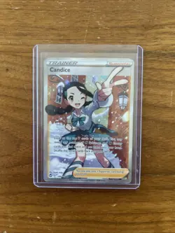 Pokemon TCG Candice Full Art 189/195 Silver Tempest Holo Ultra Rare Trainer - Image 1