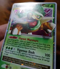 Torterra LV.X DP09 Black Star Promo Pokemon Card VLP-NM - Image 5