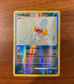 Mudkip 80/106 Great Encounters Reverse Holo Pokemon Card - Image 1