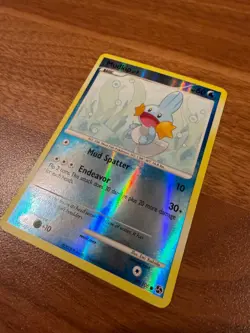 Mudkip 80/106 Great Encounters Reverse Holo Pokemon Card - Image 5