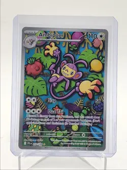 AMBIPOM 2025 POKEMON PHANTASMAL FLAMES ILLUSTRATION RARE D 107/094 Q5542 - Image 1