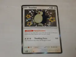 2024 Pokemon TCG Scarlet & Violet Paldean Fates #202 Snorlax SH - Image 1