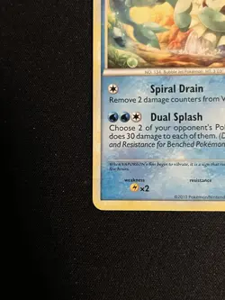 Pokemon TCG - Vaporeon 41/90 Undaunted Regular - LP - Image 3