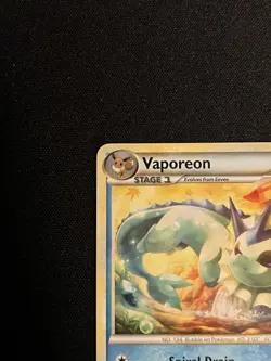 Pokemon TCG - Vaporeon 41/90 Undaunted Regular - LP - Image 4