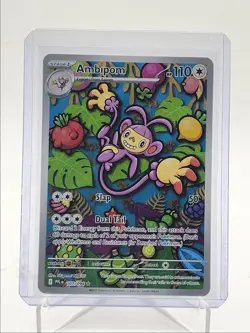 AMBIPOM 2025 POKEMON PHANTASMAL FLAMES ILLUSTRATION RARE C 107/094 Q5542 - Image 1