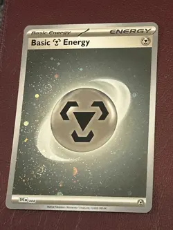 Basic Metal Energy (Cosmos Holo) 008 Sve Scarlet & Violet Holo Near Mint Pokemon - Image 1