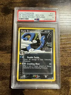Dark Dragonair Reverse Holo Foil PSA 9 - Pokemon Team Rocket Returns #32/109 - Image 1