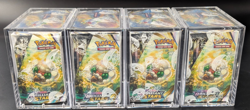 Lot (4) Pokemon SWSH09 Brilliant Stars English Booster Boxes Sealed w/ Acrylic - Image 4