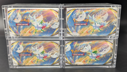 Lot (4) Pokemon SWSH09 Brilliant Stars English Booster Boxes Sealed w/ Acrylic - Image 5
