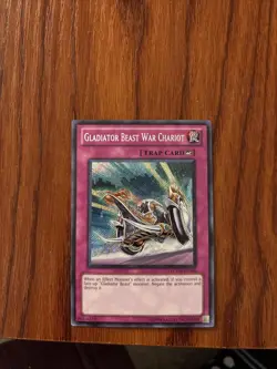 Gladiator Beast War Chariot LCGX-EN266 Secret Rare Legendary Collection 2 LP/NM - Image 1