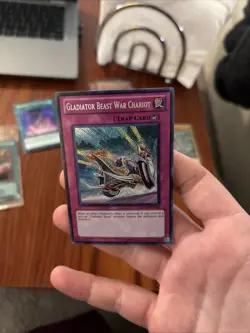 Gladiator Beast War Chariot LCGX-EN266 Secret Rare Legendary Collection 2 LP/NM - Image 4