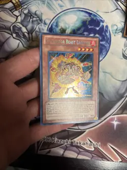 (AY) Yu-Gi-Oh Gladiator Beast Laquari LCGX-EN238 Secret Rare 1st Edition LP - Image 4