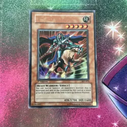 Yugioh MISPRINT NM Ghost Knight Of Jackal NO NAME AST-071 1st Edition Ultra - Image 1