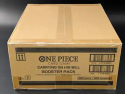 One Piece TCG English OP-13 Carrying On His Will Booster Box Case SEALED - Image 3