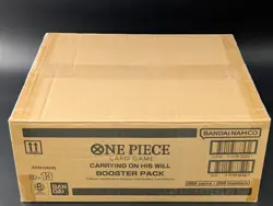 One Piece TCG English OP-13 Carrying On His Will Booster Box Case SEALED - Image 4