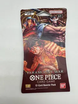 Lot of (25) One Piece TCG English OP-02 Paramount War Sleeved Booster Packs - Image 2