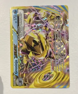 Pokemon Greninja BREAK Full Art Holo 170 HP Breakpoint 41/122 Trading Card - Image 1