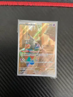 Pokemon TCG Mimikyu Scarlet & Violet Promo Card 075/Promo Factory Sealed - Image 1