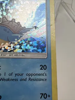 DAMAGED Lapras 5/12 McDonald's Promos 2019 AUTHENTIC Pokemon Card - Image 4