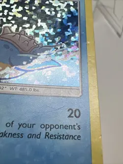 DAMAGED Lapras 5/12 McDonald's Promos 2019 AUTHENTIC Pokemon Card - Image 5