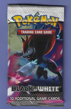 Pokemon "Black and White" 10-Card Sealed Booster Pack (Zoroark) X1 - Image 1
