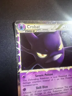Pokemon Card Crobat 84/95 MINT PERFECT CARD Eng Rare Holo Foil - Image 4