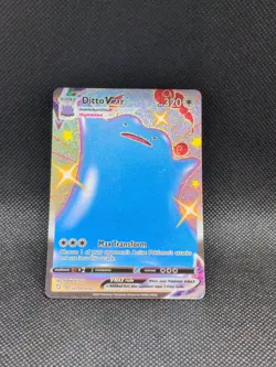 DITTO VMAX SV119/SV122 Shining Fates Shiny Ultra Rare Pokemon Card Near Mint - Image 1