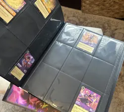 Lot (2) Disney Lorcana The First Chapter Villians 9 Pocket Binder 252 Cards Each - Image 5