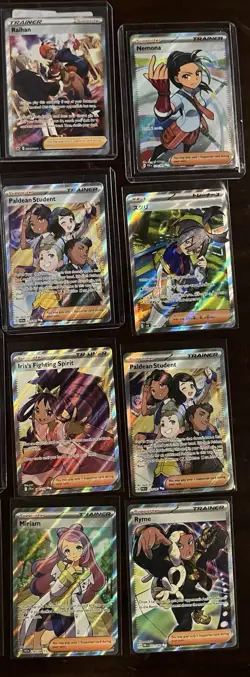 Pokemon TCG Full Art Holo Trainer Supporter Lot 20 Cards - Image 2