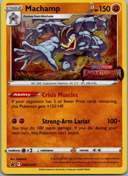Machamp - (Prerelease) Promo SWSH: Sword & Shield Promo Cards SWSH243 NM - Image 1