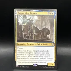 Brago, King Eternal *Rare* Magic MtG x1 Commander Kaldheim - Image 1