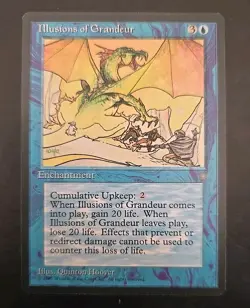 Illusions of Grandeur Ice Age MTG Regular Near Mint - Image 1