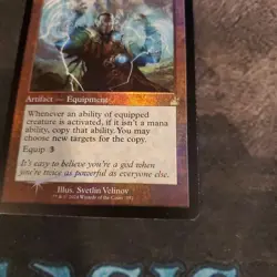 Light Play x 1 Illusionist's Bracers - Foil - Retro Frame Ravnica Remastered Var - Image 4