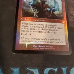 Light Play x 1 Illusionist's Bracers - Foil - Retro Frame Ravnica Remastered Var - Image 5