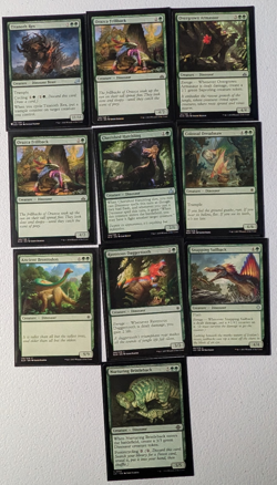 MTG - Custom Commander Deck - Gishath, Sun's Avatar - Dinosaurs -Red/Green/White - Image 5